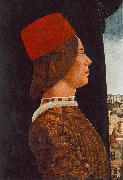 Ercole de Roberti Portrait of Giovanni II Bentivoglio china oil painting artist